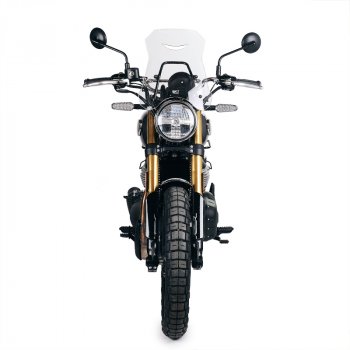 Windshield with GPS support for Royal Enfield Bear 650