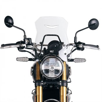 Windshield with GPS support for Royal Enfield Bear 650