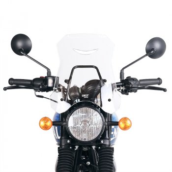 Windshield with GPS support for Royal Enfield Hunter 350