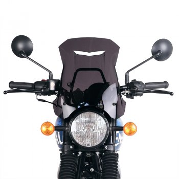 Windshield with GPS support for Royal Enfield Hunter 350