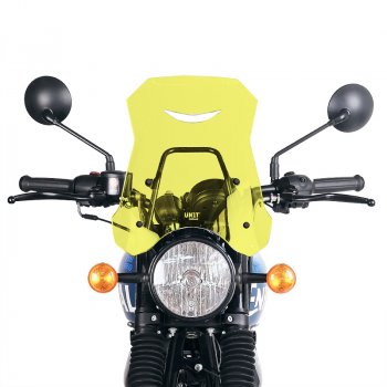 Windshield with GPS support for Royal Enfield Hunter 350