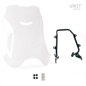 Windshield with GPS support for Triumph Bonneville T120