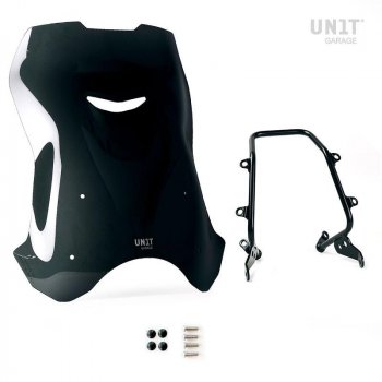 Windshield with GPS support for Triumph Bonneville T120