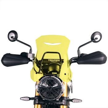 Windshield with GPS support for Triumph Speed 400 & Scrambler 400 X