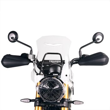 Windshield with GPS support for Triumph Speed 400 & Scrambler 400 X
