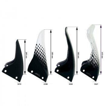 Edi Touring Ducati DesertX windshield