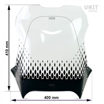 Edi Touring Ducati DesertX windshield