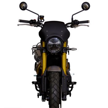 Black windshield Triumph Street Scrambler 900 (2026 until now)