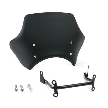 Black windshield Triumph Street Scrambler 900 (2026 until now)