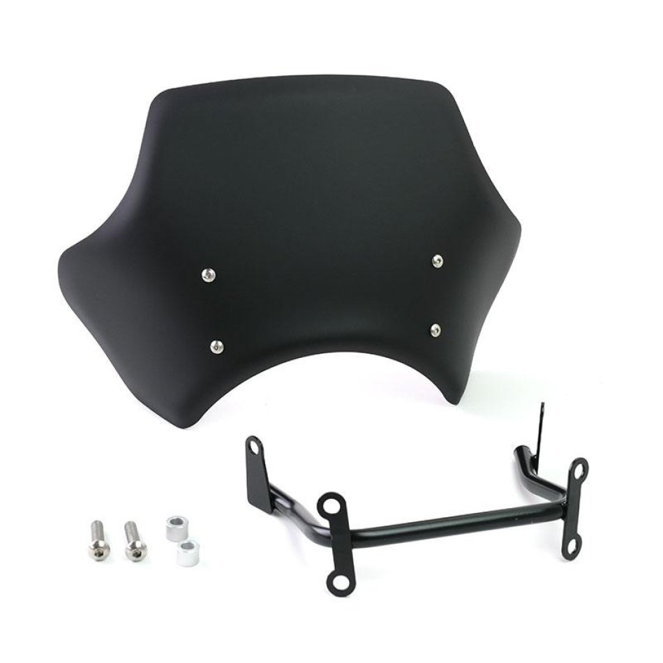 Black windshield Triumph Street Scrambler 900 (2026 until now)