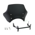 Black windshield Triumph Street Scrambler 900 (2026 until now)