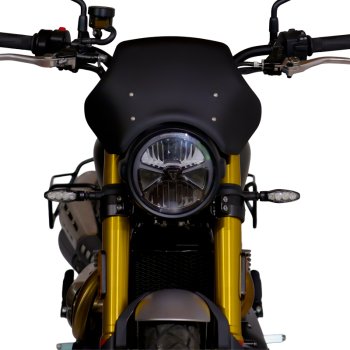 Black windshield Triumph Street Scrambler 900 (2026 until now)