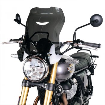 Windshield XL with GPS support for Royal Enfield Bear 650