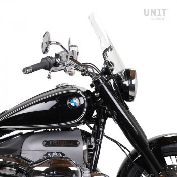Windshield with GPS support for nineT Scrambler-Pure
