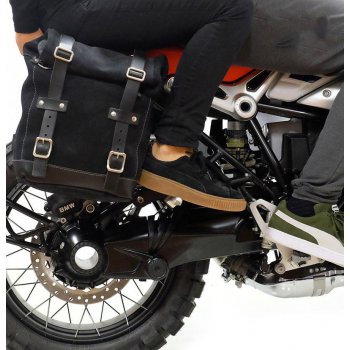 Two Side Panniers Canvas + Symmetrical  Double Subframe NineT
