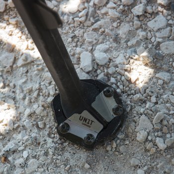 BMW F450GS side stand enlarger