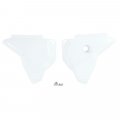 White Honda CL tank side panels