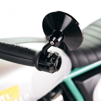 Kit of 2 Royal Enfield mirrors with 2 terminals