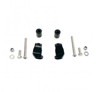 Adapter kit for original bag frames with luggage rack BMW R12 G/S