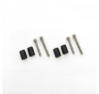 Assembly kit for AL18 plate on Unit garage luggage rack