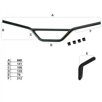 Handlebar BMW R12 G/S Ergo