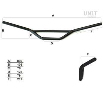 Handlebar Royal Enfiled Bear 650