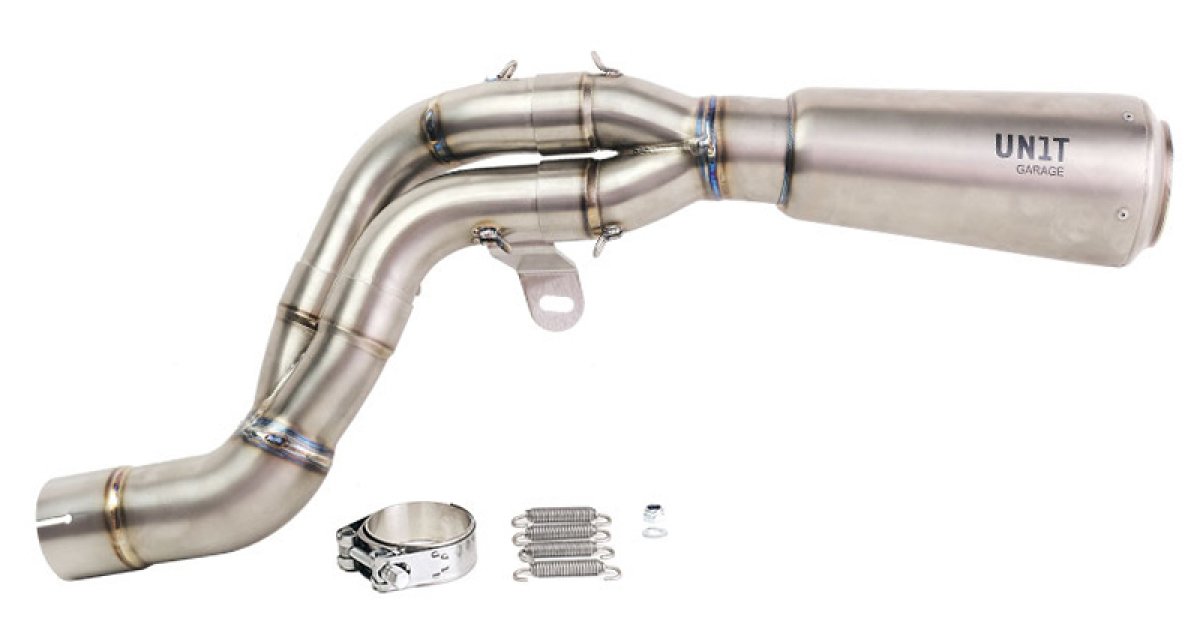 UNIT GARAGE チタンマフラー R nine T（EURO5） High Titanium Pipe BMW R12 NineT