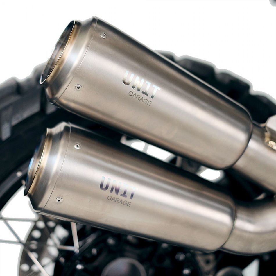 BMW R1300GS Titanium GP-style Double Exhaust