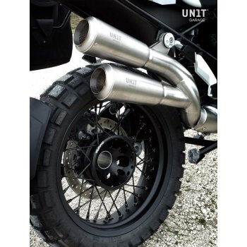 Double gp style exhaust R 1200 GS LC