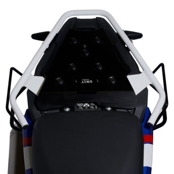 Luggage plate for single seat on the BMW F450GS