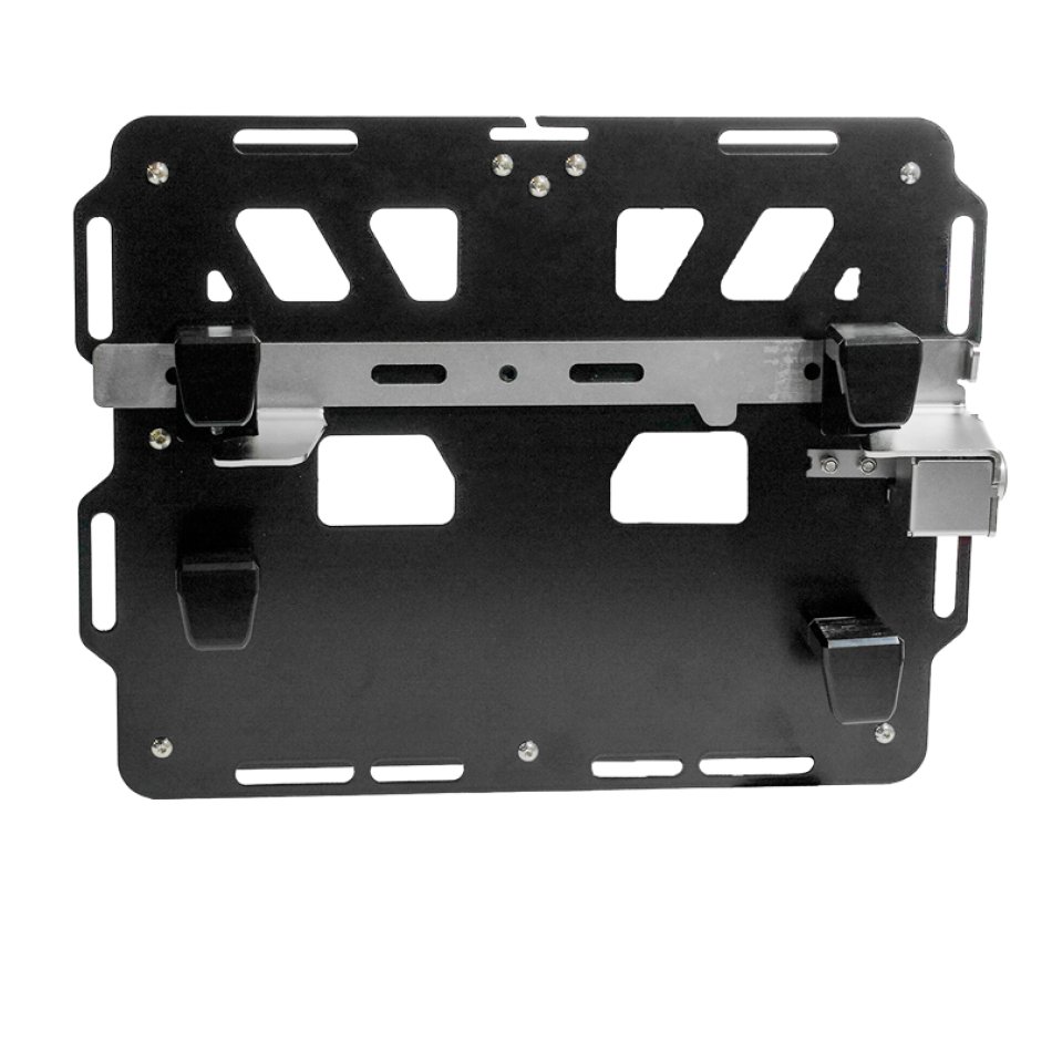 Right Aluminium plate for BMW R1300GS ADV pannier mounts