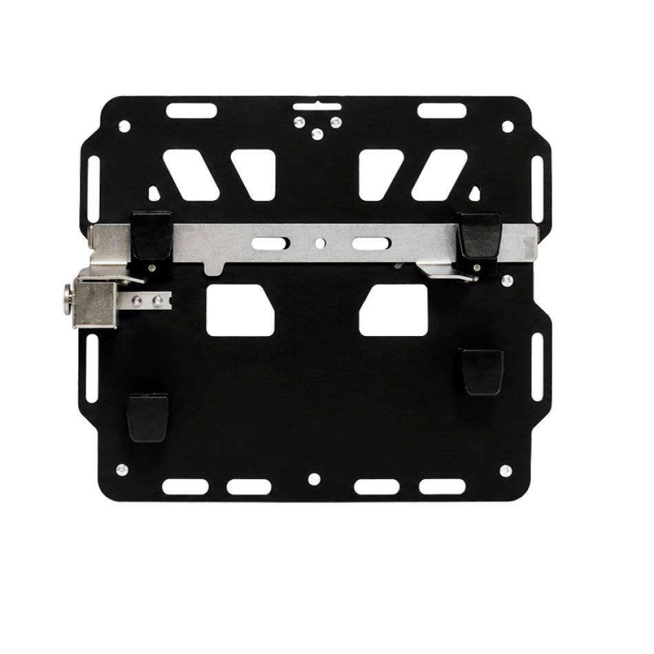 Left Aluminium plate for BMW R1300GS ADV pannier mounts