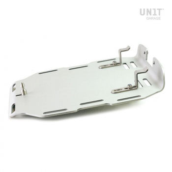 Top case plate for luggage rack