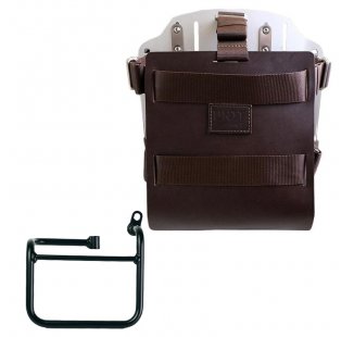 Carrying system in aluminum with adjustable leather front and Quick Release System + Right Subframe BMW CE 02