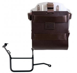 Carrying system in aluminum with adjustable leather front and Quick Release System + Right Subframe BMW F900GS