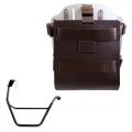 Carrying system in aluminum with adjustable leather front and Quick Release System + Right Subframe Triumph Street Scrambler 900 (2026 until now)