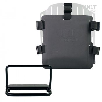 Aluminum bag holder with adjustable front in Hypalon and Quick Release System + subframe
