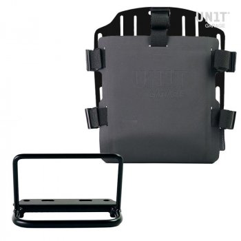 Aluminum bag holder with adjustable front in Hypalon and Quick Release System + subframe