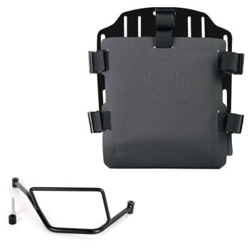 Carrying system in aluminum with adjustable Hypalon front and Quick Release System + Right Frame BMW F450GS