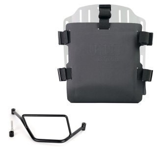 Carrying system in aluminum with adjustable Hypalon front and Quick Release System + Right Frame BMW F450GS