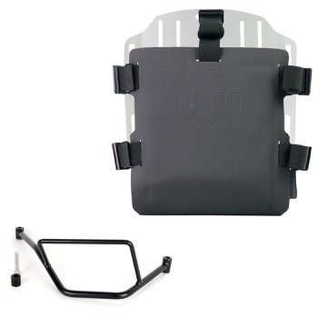 Carrying system in aluminum with adjustable Hypalon front and Quick Release System + Right Frame BMW F450GS