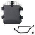 Carrying system in aluminum with adjustable Hypalon front and Quick Release System + Left Frame BMW F450GS