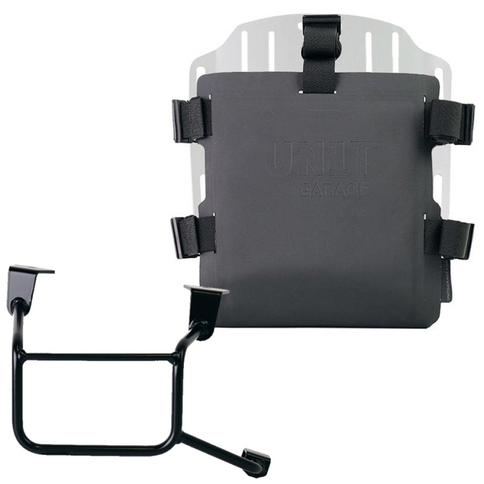 Carrying system in aluminum with adjustable Hypalon front and Quick Release System + Right Frame Honda CRF1100L Africa Twin & Adventure Sports (2024 until now)