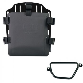 Carrying system in aluminum with adjustable Hypalon front and Quick Release System + Left Frame Honda GB350S