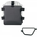Carrying system in aluminum with adjustable Hypalon front and Quick Release System + Left Frame Honda GB350S