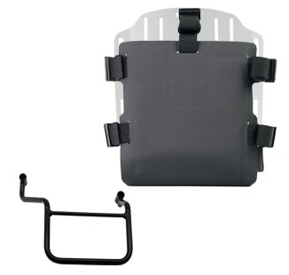 Carrying system in aluminum with adjustable Hypalon front and Quick Release System + Right Frame Honda Transalp 750 (2023 until now)