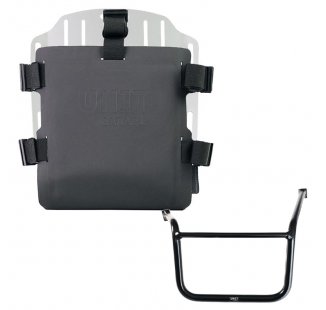 Carrying system in aluminum with adjustable Hypalon front and Quick Release System + Left subframe Guzzi V85TT (2024 until now)