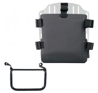 Carrying system in aluminum with adjustable Hypalon front and Quick Release System + Right Frame Royal Enfield Himalayan 450 (2024 until now)