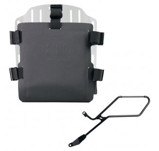 Carrying system in aluminum with adjustable Hypalon front and Quick Release System + Left Frame Triumph Bonneville Bobber