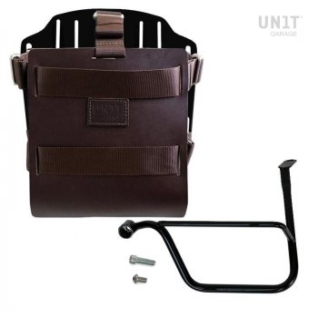 Carrying system in aluminum with adjustable leather front, Quick Release System and frame (2016 until now)